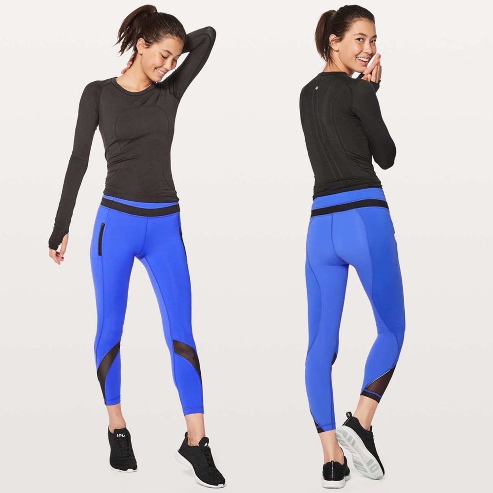 COPY - Lululemon Inspire Tight II 25" Blazer Blue / Black set of 3